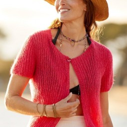 Kit de tricot - Cardigan - Sila