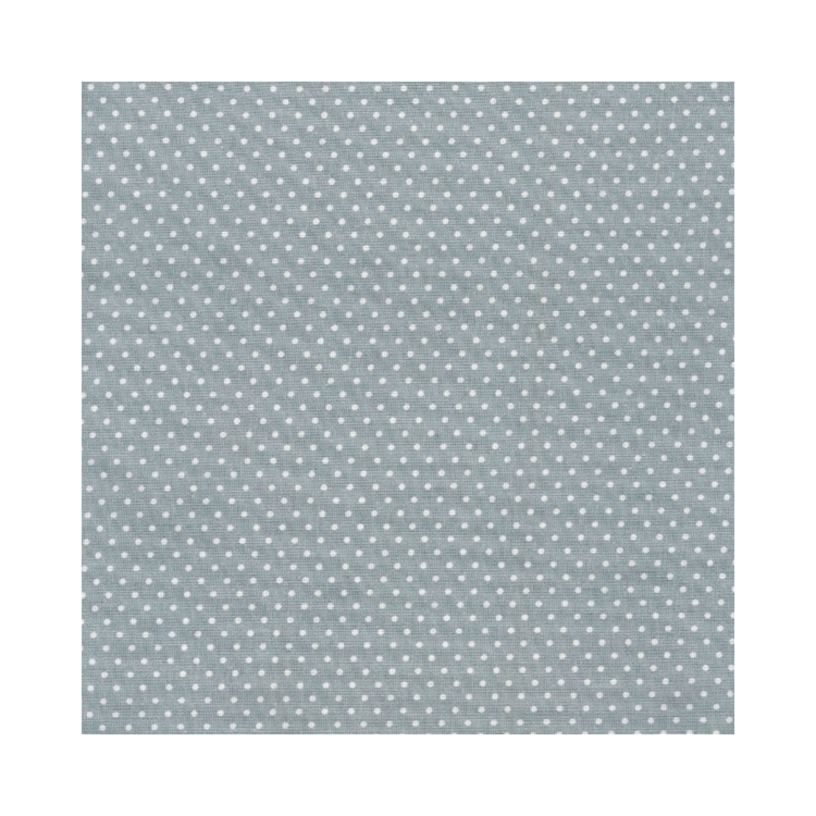 Tissu coton enduit - Dots Dusty blue