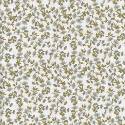 Tissu coton enduit - Fiona Dusty grey