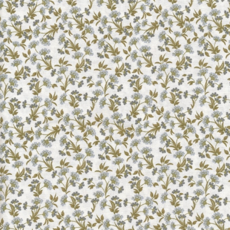 Tissu coton enduit - Fiona Dusty grey