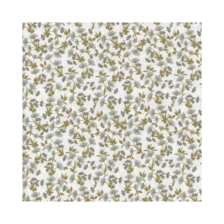 Tissu coton enduit - Fiona Dusty grey