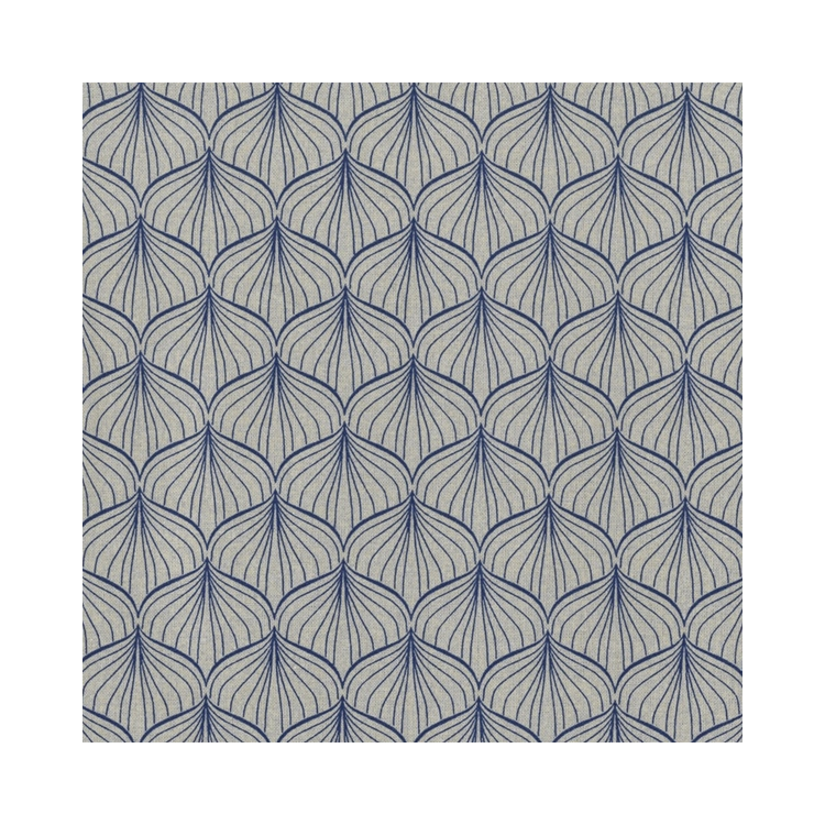 Tissu coton enduit - Alli Sand Navy