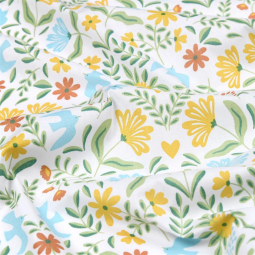 Tissu coton - Palombe multicolore