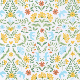 Tissu coton - Palombe multicolore