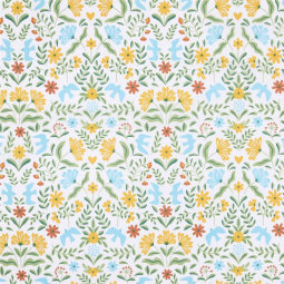 Tissu coton - Palombe multicolore