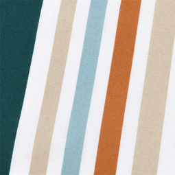 Tissu enduit - Navarre Bleu