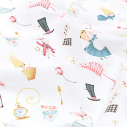 Tissu coton - Merveille multicolore