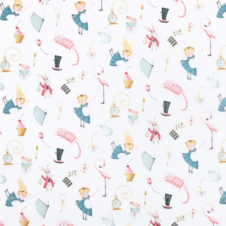 Tissu coton - Merveille multicolore