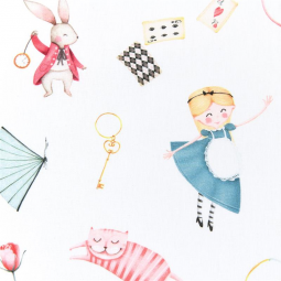 Tissu coton - Merveille multicolore