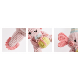 Kit de crochet - Lovie the axolotl - Ricorumi
