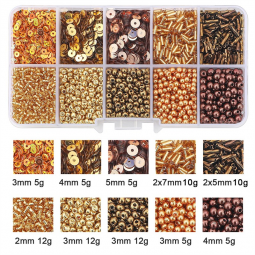 Coffret 80g Rocaille et paillettes