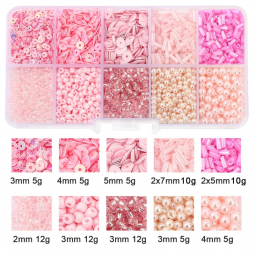 Coffret 80g Rocaille et paillettes