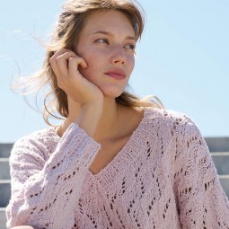 Kit de tricot - Pull col V - Onda