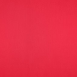 Tissu coton uni satiné - Cerise