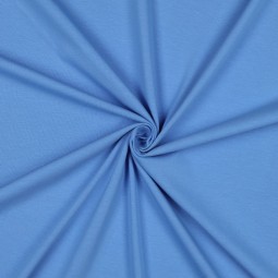 Tissu jersey - Bleu