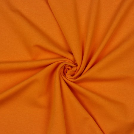 Tissu sweat - Soft sweat orange