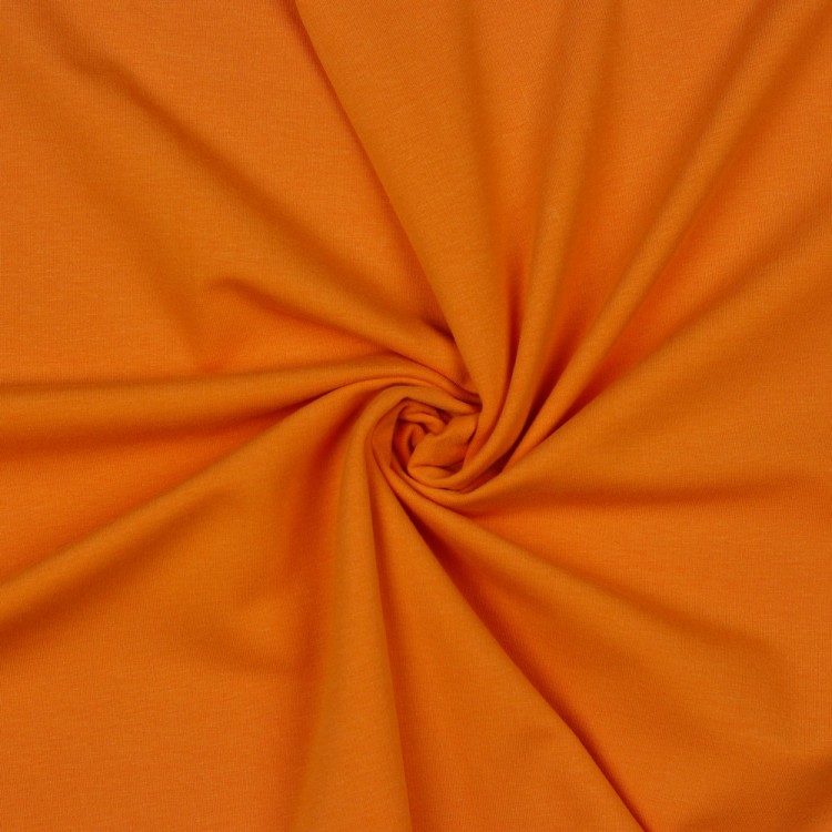 Tissu sweat - Soft sweat orange