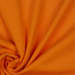 Tissu sweat - Soft sweat orange