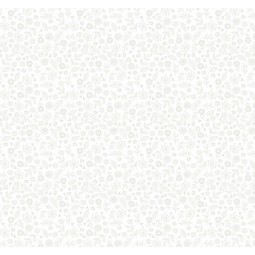 Tissu Fantaisie - Essential doodle - Ditzy white