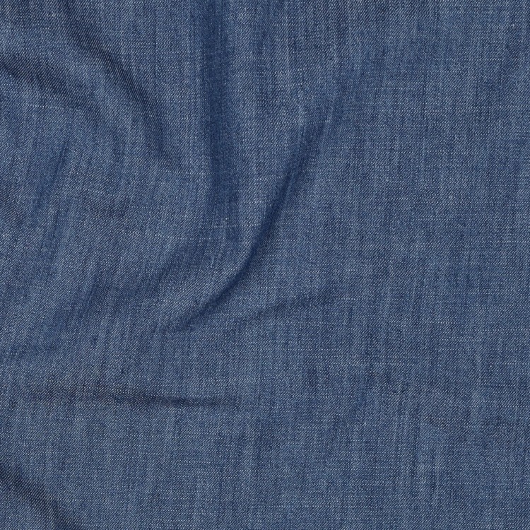 Tissu gabardine - Jean slub indigo clair