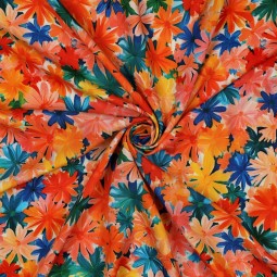 Tissu Viscose ecovero - Annie orange