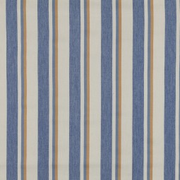 Tissu denim - Rayures camel