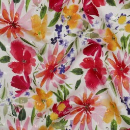 Tissu viscose - Mélisse