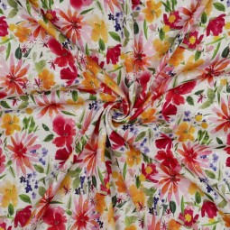 Tissu viscose - Mélisse