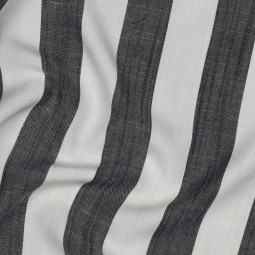 Tissu viscose - rayures marine