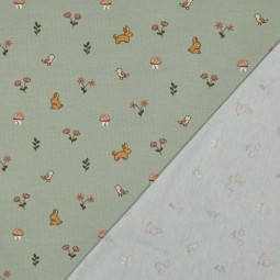 Tissu jersey - Lapins