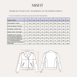 Patron Maison Fauve - Le blouson Misfit