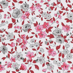 Tissu coton - Léonie rose