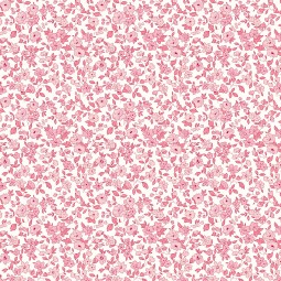 Tissu coton - Léonie rose pastel