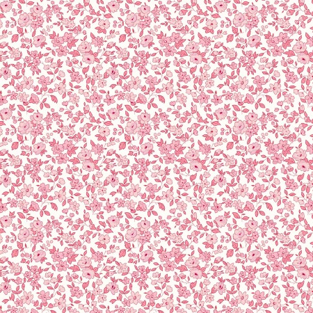 Tissu coton - Léonie rose pastel