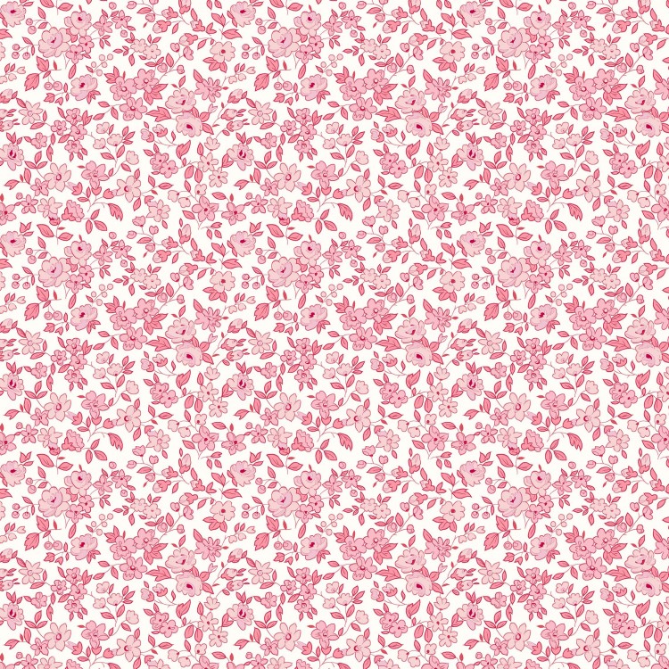 Tissu coton - Léonie rose pastel