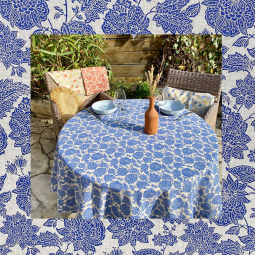 Tissu canvas - Indienne