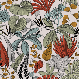 Tissu canvas - Jakarta