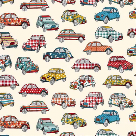 Tissu cretonne - Dedeuche