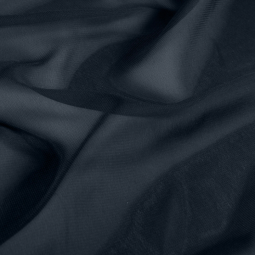 Tissu Voile de polyester - Bleu marine
