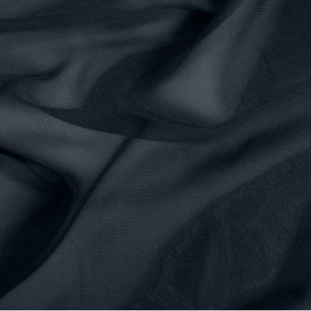 Tissu Voile de polyester - Bleu marine