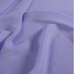 Tissu Voile de polyester - Lilas