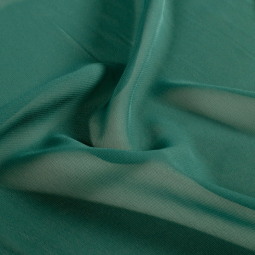 Tissu Voile de polyester - Vert foncé
