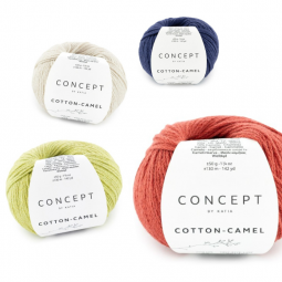 Kit de crochet - T-shirt ajouré - Cotton-camel