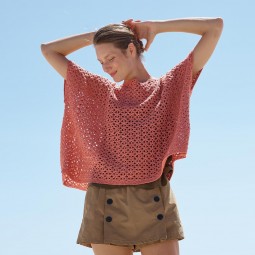 Kit de crochet - T-shirt ajouré - Extrafine 365