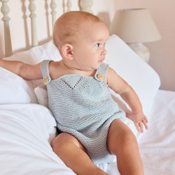 Kit de tricot - Barboteuse - Cotton cashmere