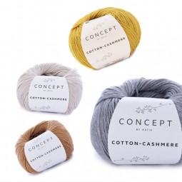 Kit de tricot - Pull crabe - Cotton cashmere