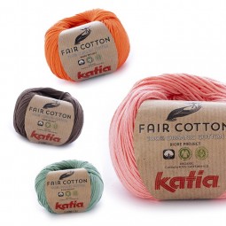 Kit de tricot - Barboteuse ajouré - Fair Cotton
