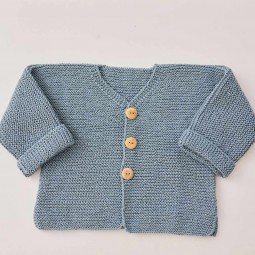Kit de tricot - Veste - Fair Cotton
