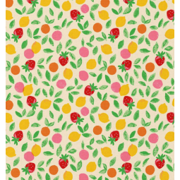 Tissu coton enduit - Navel vert