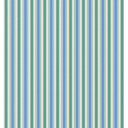 Tissu coton - Lydia vert bleu